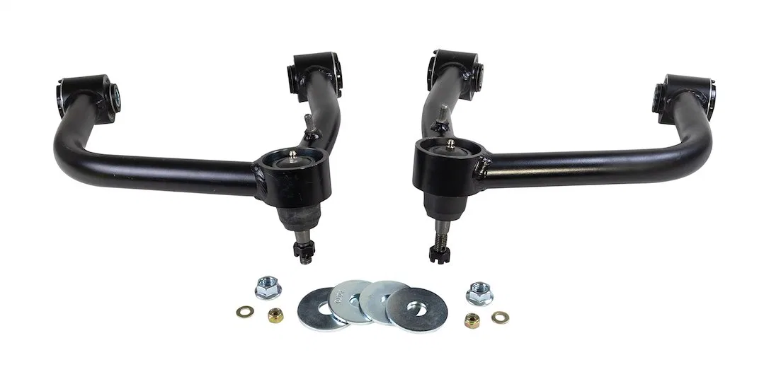 67-52310 – READYLIFT Control Arm, Tubular Non Adjustable Black Steel With Ball Joint/ Bushings/ Sleeves Set Of 2